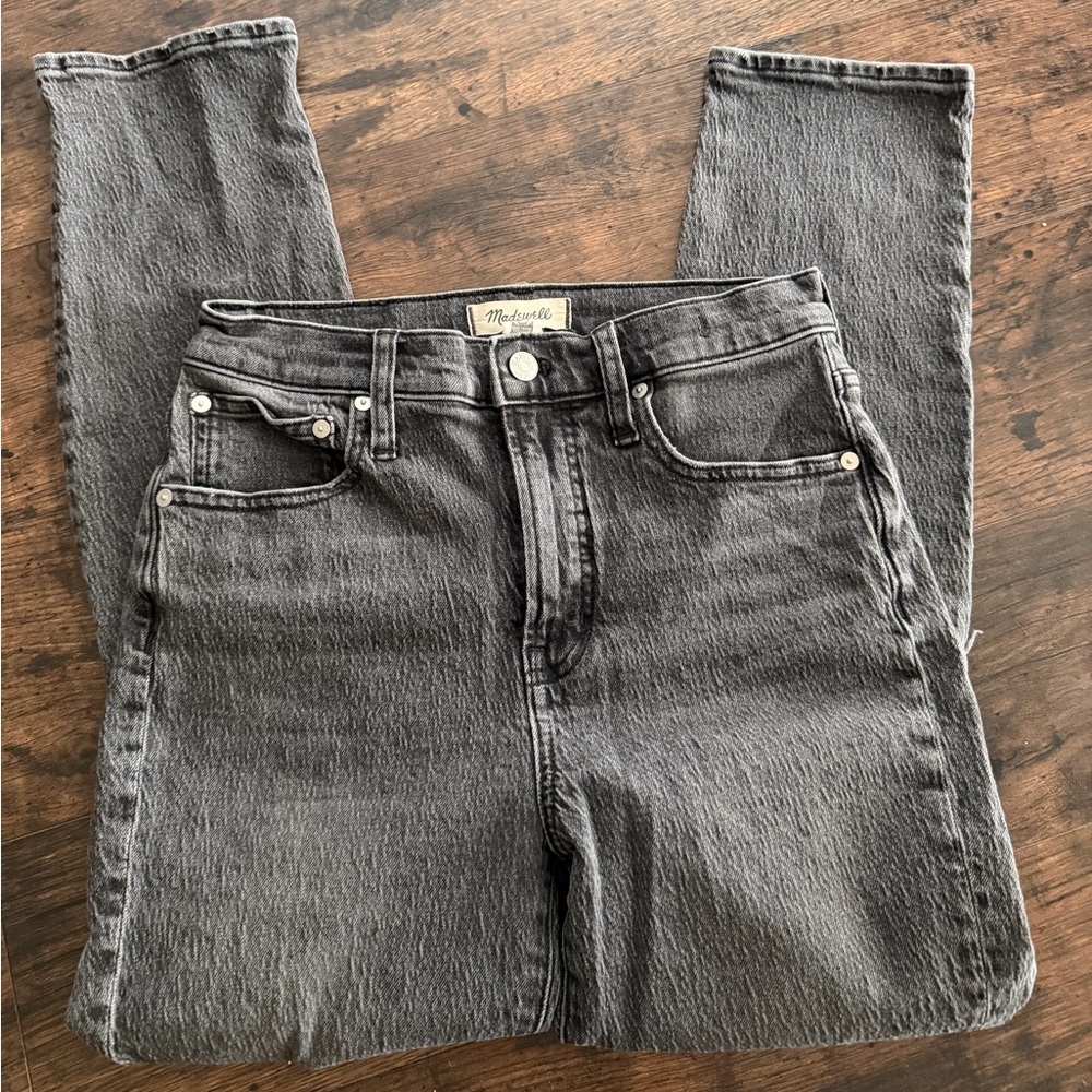 🖤 Madewell The Perfect Vintage Jeans | Washed Black | Size 26